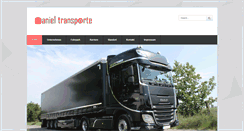 Desktop Screenshot of daniel-transporte.com